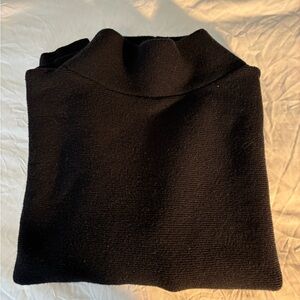 LILLUSORY Women's Mock Turtleneck Sweater Oversized Long Sleeve Pullover